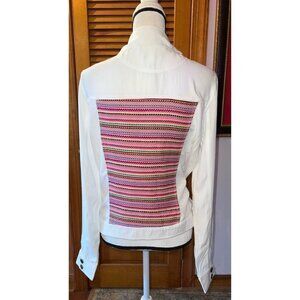 ASTARS White Blouse Jacket — Medium — NWTS